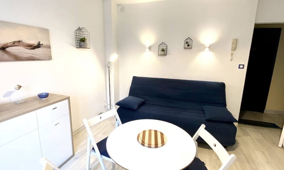 Le Crotoy Apartment | La parenthèse, beachfront studio for 2 people