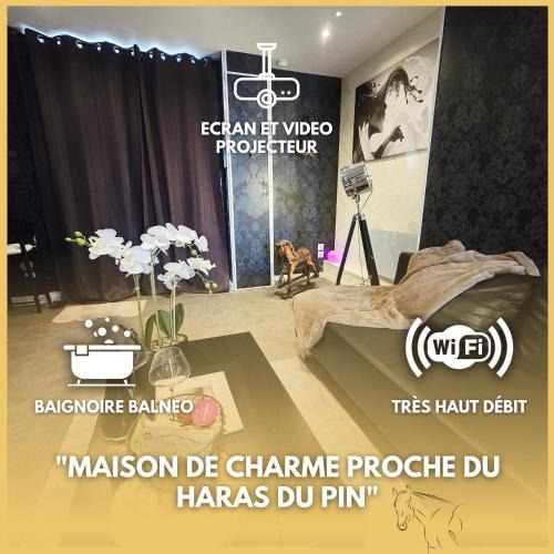 Almeneches House | La parenthèse Normande- Balnéo - Vidéo projecteur