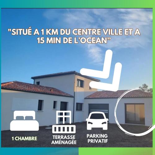 Soullans House | La Petite Maison de Caïpi - T1bis proche centre ville
