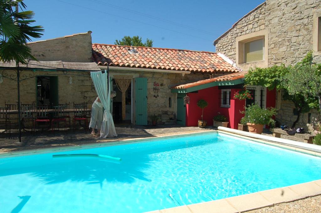 Courry Bed & Breakfast | La picholine chambre paons