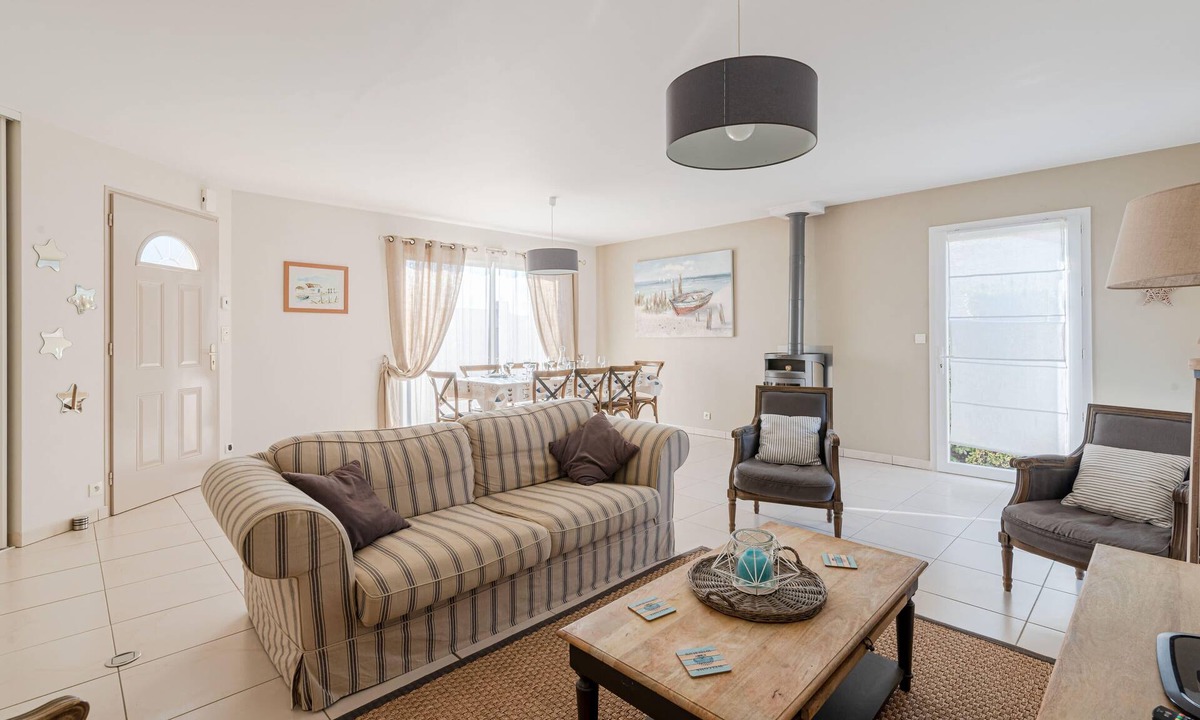 Les Moutiers-en-Retz House | La Retzienne - Parking - Jardin
