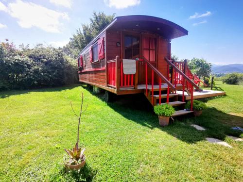 Villeneuve-de-Riviere House | La Roulotte du Cagire - 4 pers - Pyrénées