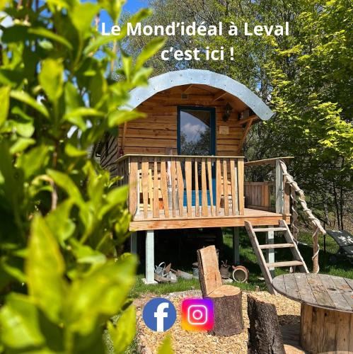 Ep 4 - Saint-Nicolas Bed & Breakfast | La roulotte Le Mond'idéal à Leval