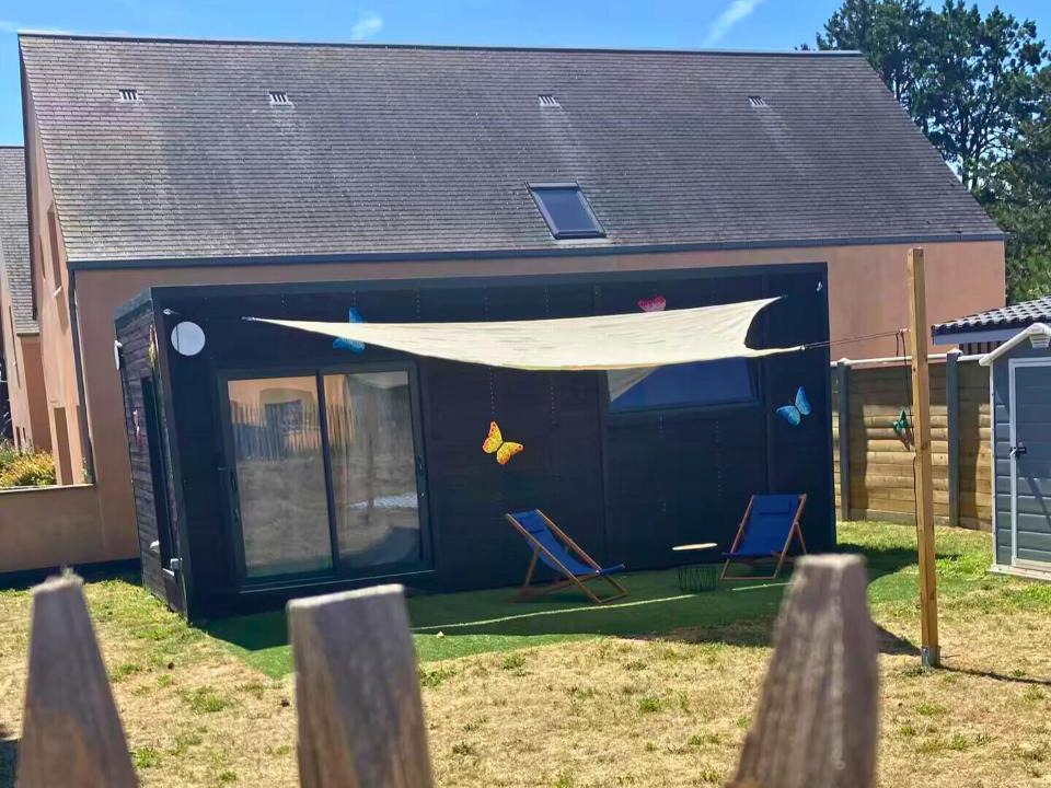 Portbail Ski Chalet | La Roulotte - Tiny House 150m de la Plage