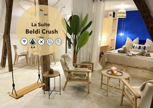 Beauvais Apartment | La Suite Beldi Crush, Cosy & Hypercenter