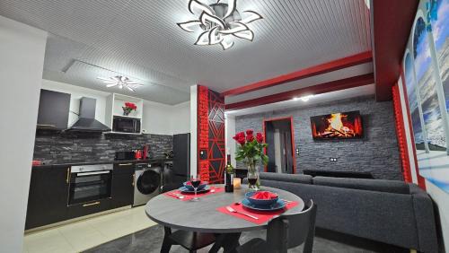 Drancy Apartment | La Suite Rouge Proche Paris & Stade De France