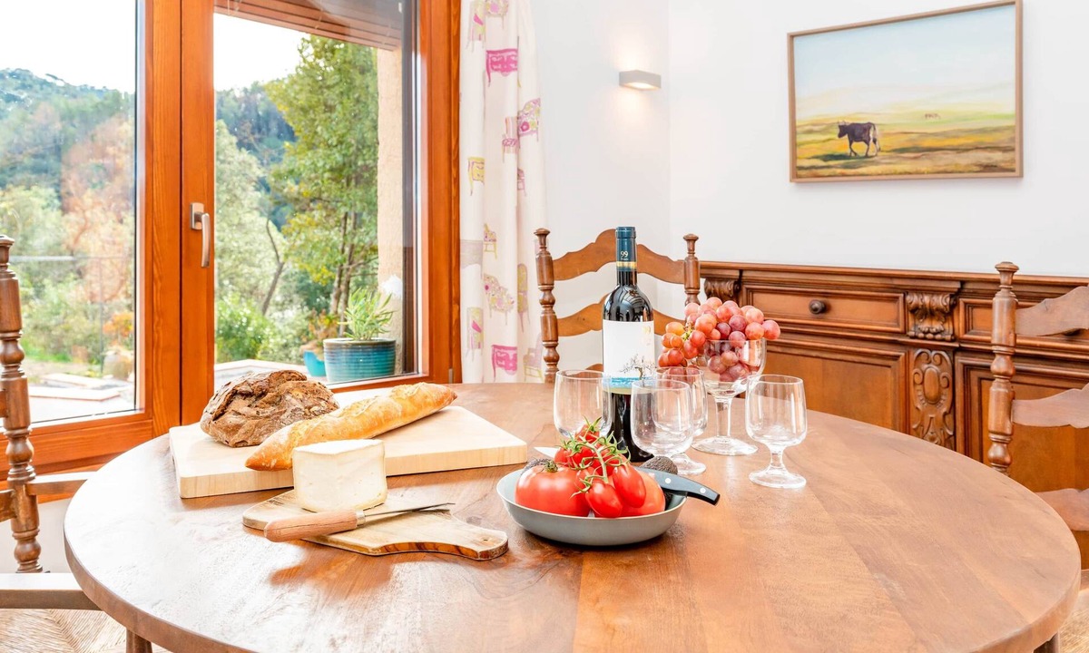 Can Ginebre Apartment | La Terraza - Spacious apartment in Masia