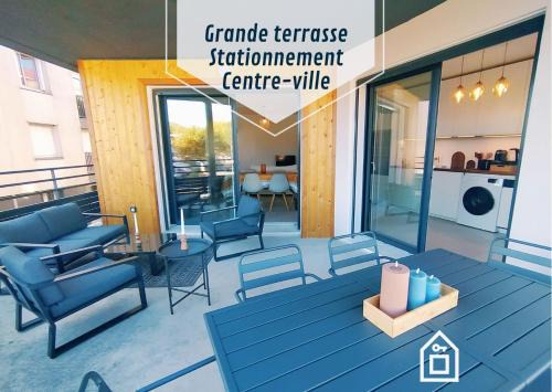 Parentis-en-Born Apartment | La Terrasse du 14 juillet