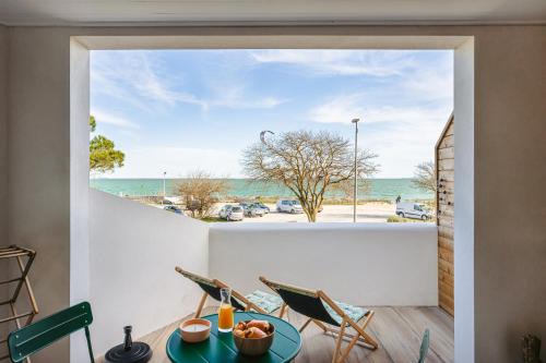 Rivedoux-Plage Apartment | La Terrasse, studio vue mer