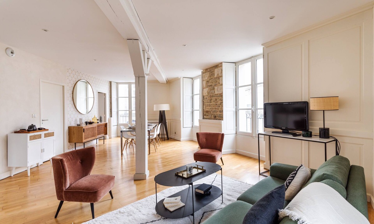 Centre Apartment | La Tourelle - Centre historique de Rennes