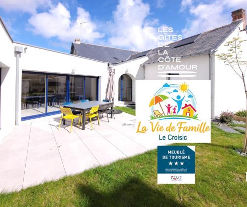 Le Croisic Villa | La Vie de Famille - Les Gîtes de la Côte d'Amour