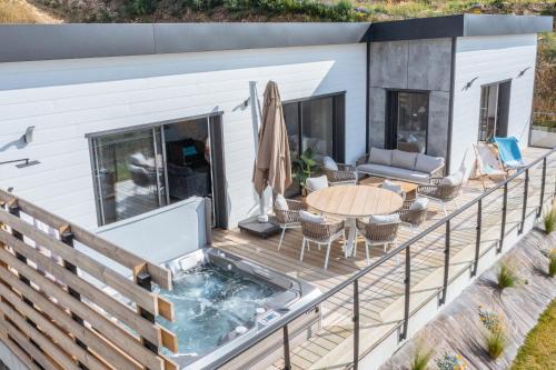 Plouider Villa | La Villa de Pen ar Menez terre & mer avec spa