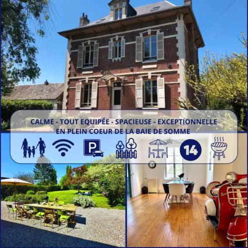 Sailly-Flibeaucourt Villa | La Villa Dorange