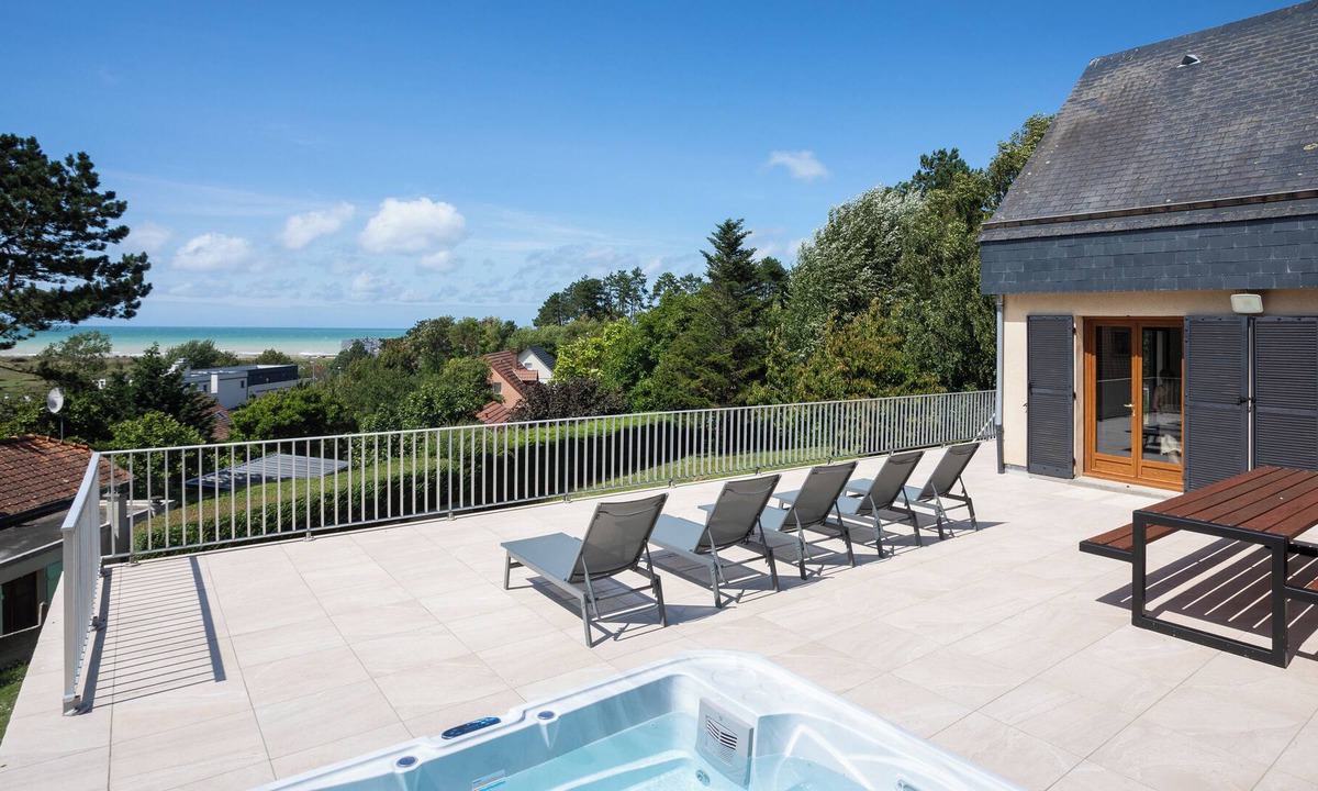 Criel-sur-Mer Villa | La Villa Maxine, vue mer et spa