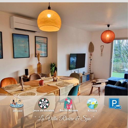Saint-Laurent-de-Medoc Villa | La Villa Rivière & SPA
