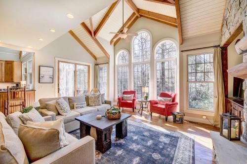 Lake Toxaway House | Lake Access + On-Site Creek: Lake Toxaway Home!