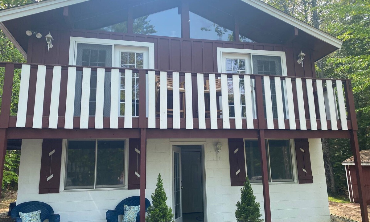 Barnstead House | Lake area Chalet w/Deck, Firepit & Beach Access