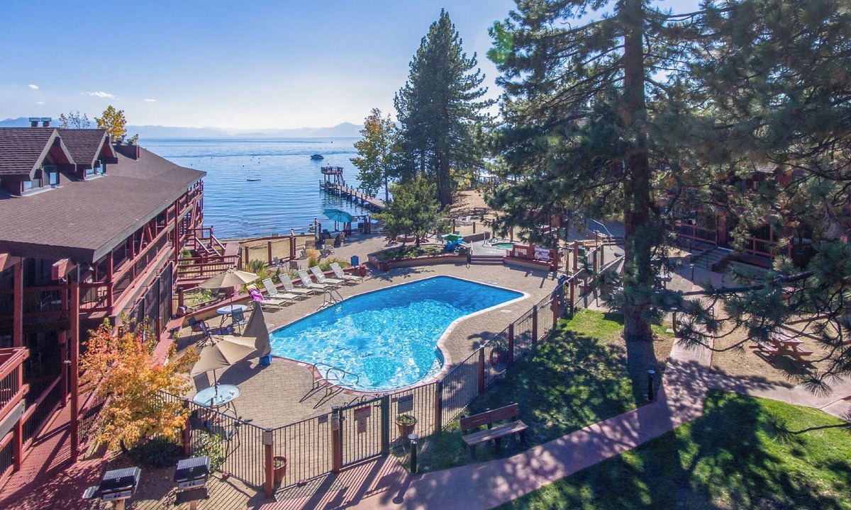 Kings Beach Apartment | Lake/Beach Front Resort - Pool, Hot Tub, BBQ+ U01