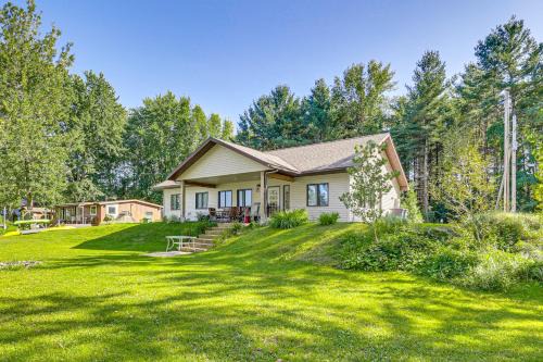 Chazy House | Lake Champlain Retreat with Grill, Fire Pit!