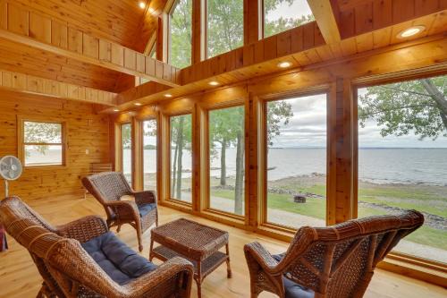 St. Albans House | Lake Champlain Vacation Rental with Boat Dock!