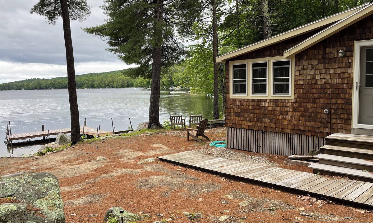Poland Cabin | Lake Front Cabin on the Upper Range Pond