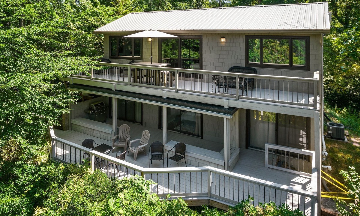 Lake Lure House | Lake House Mountain View Boat House Large Decks