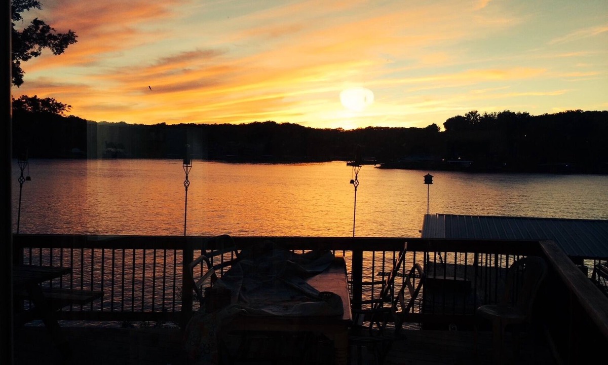 Rocky Mount House | Lake House with Multiple Decks and Large Swim Platform on Private Dock,