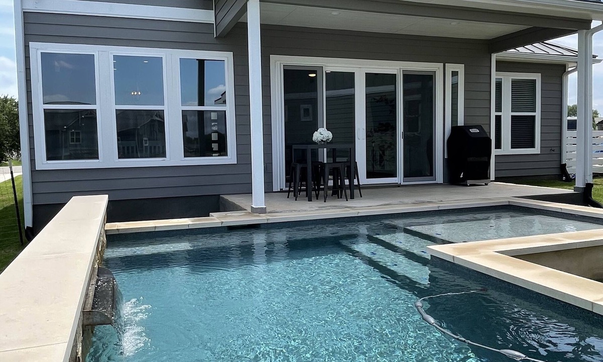 Kingsland House | Lake LBJ Getaway with Private Pool & Boat Slip