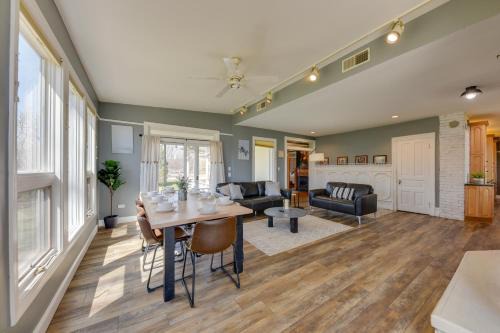 Racine House | Lake Michigan Vacation Rental w/Private Beach!