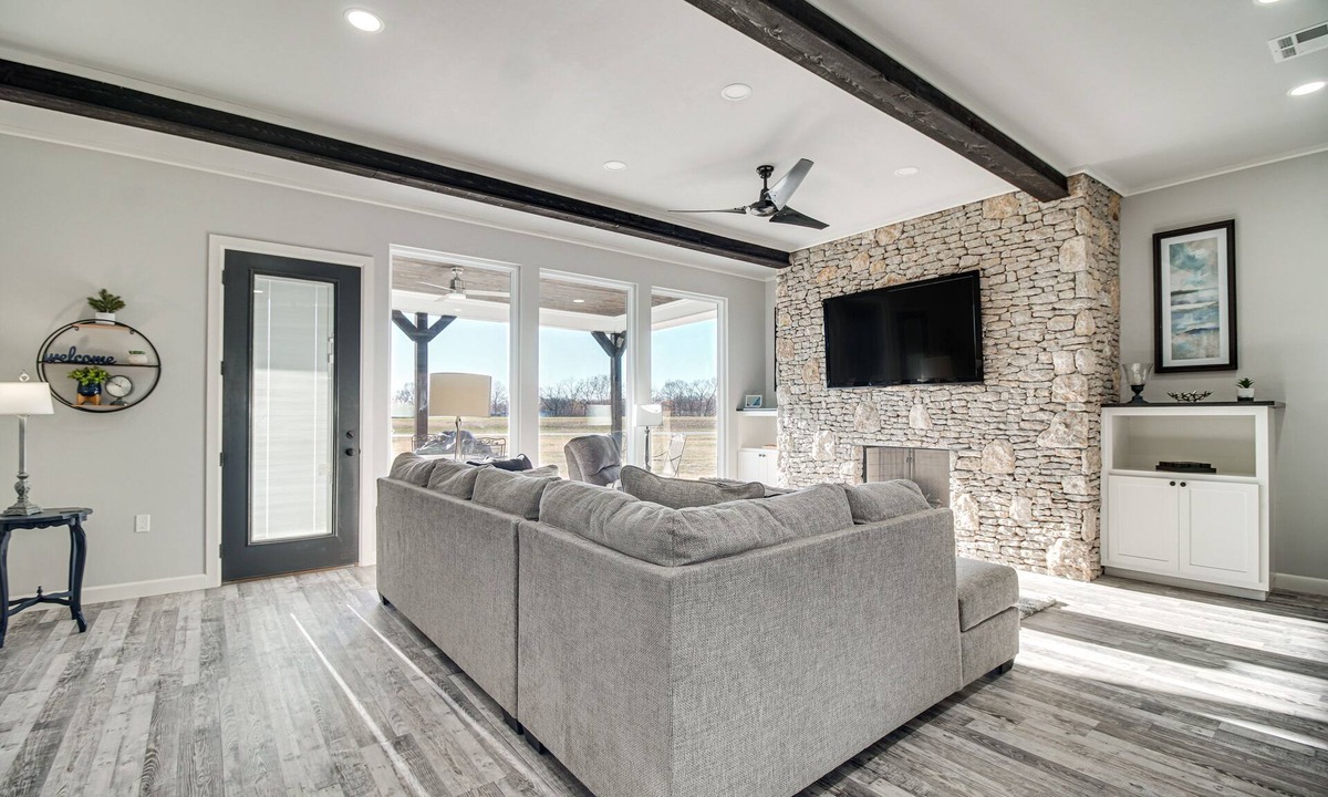 Afton House | Lake & Sunset Views: Spacious Monkey Island Home