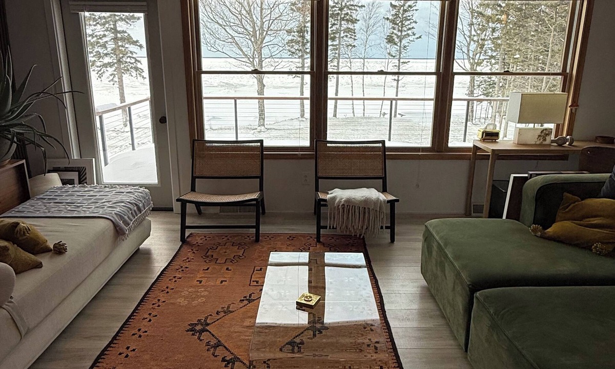 Laurium Apartment | Lake Superior premium bespoke accommodations with ultimate view!