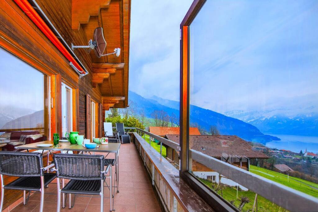 Aeschlen ob Gunten Ski Chalet | Lake Thun Alps Scenic Views and Concierge by SwissHut
