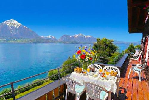 Merligen Ski Chalet | Lake Thun Alps Scenic Views and Concierge by SwissHut