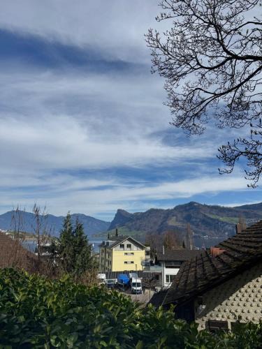 Hergiswil Apartment | Lake View near Lucerne