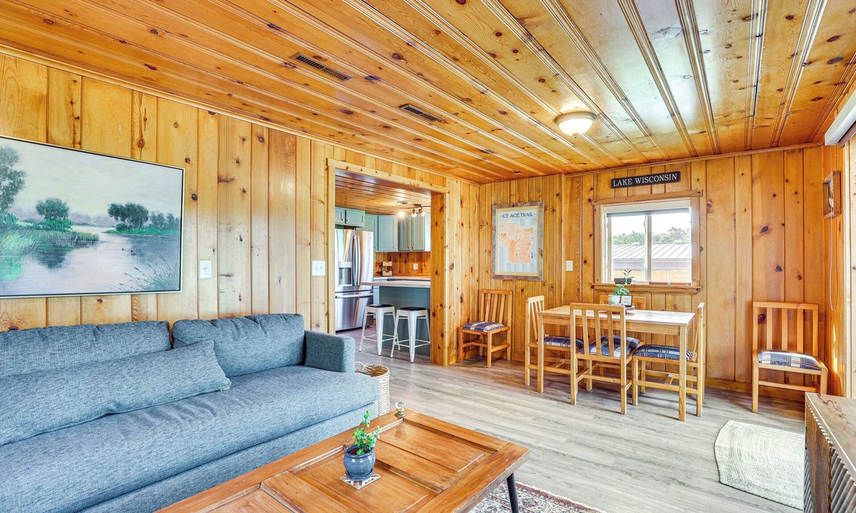 Lodi Cabin | Lake WI Escape! Explore, Boat, Swim & Hike
