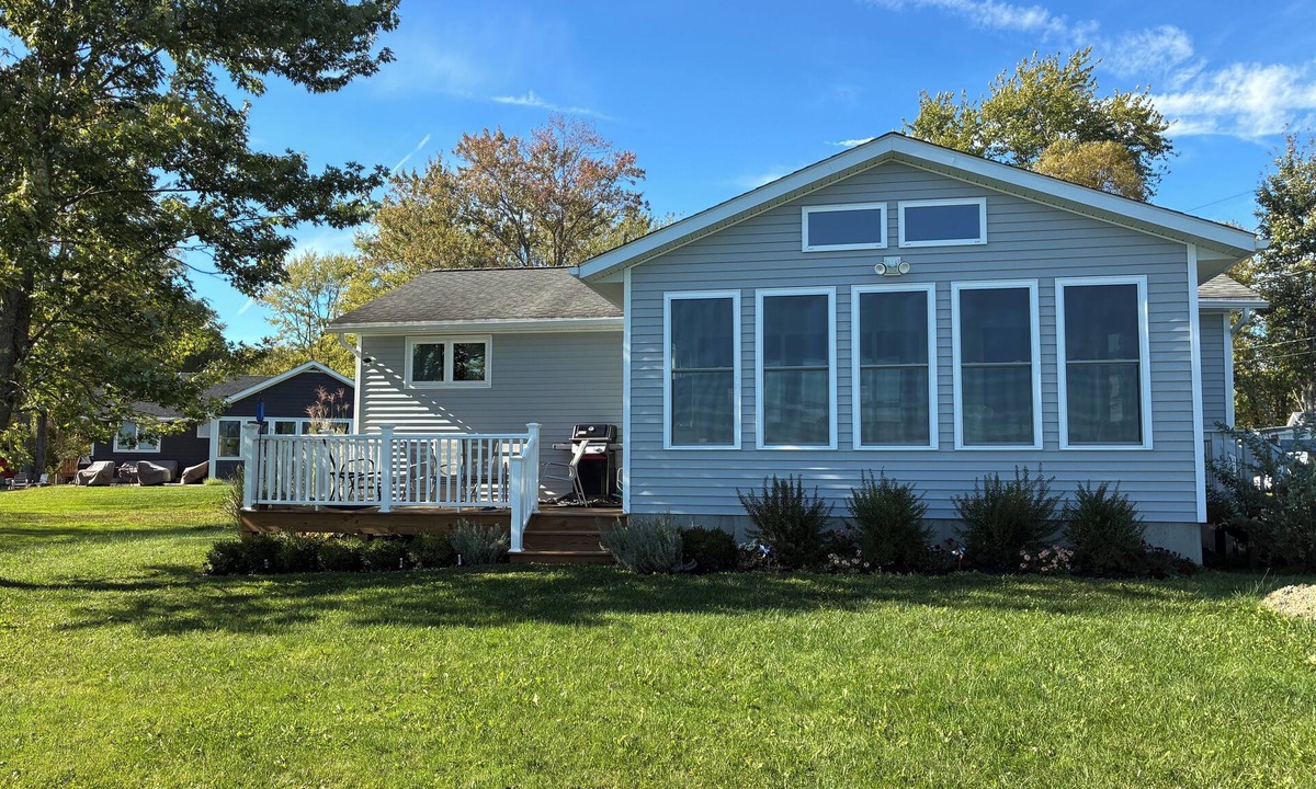 Chautauqua House | Lakefront 2-bedroom home with dock and AC, minutes from Chautauqua, Sleeps 6