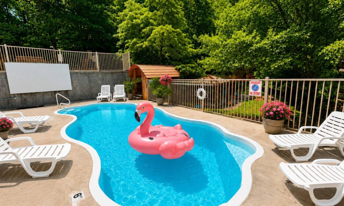 Sunrise Beach House | Lakefront 5BD/4.5BA/2Pools/Hottub/Sauna/Firepit/PizzaOven/Dock/PuttingGreen-10PP