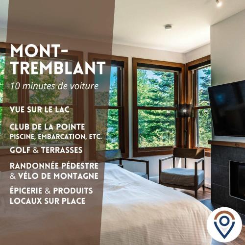 Lac Superieur Village House | Lakefront and Mountain View - Resort Studio
