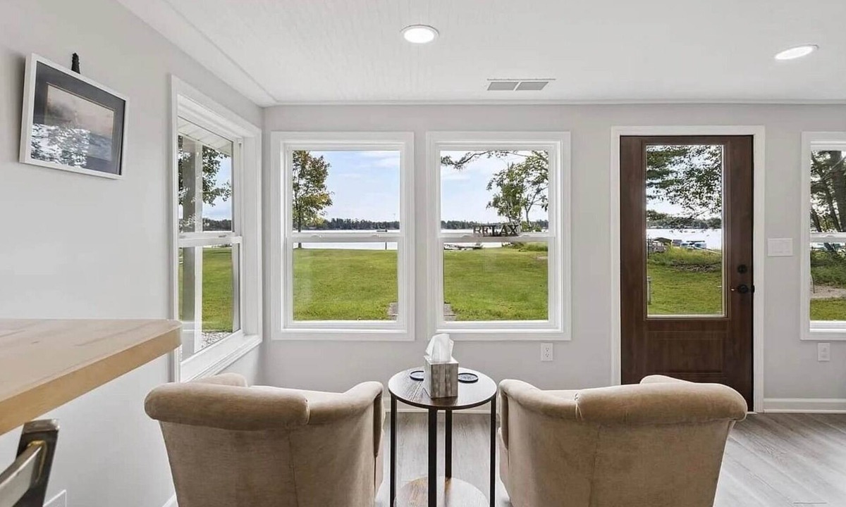 Gaylord House | Lakefront Cabin, Sleeps 14, Skiing, Snow trails, Fire Pit