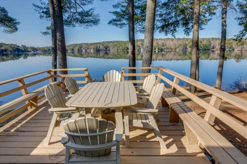 Sunapee House | Lakefront Cabin with Panoramic Water View and Access