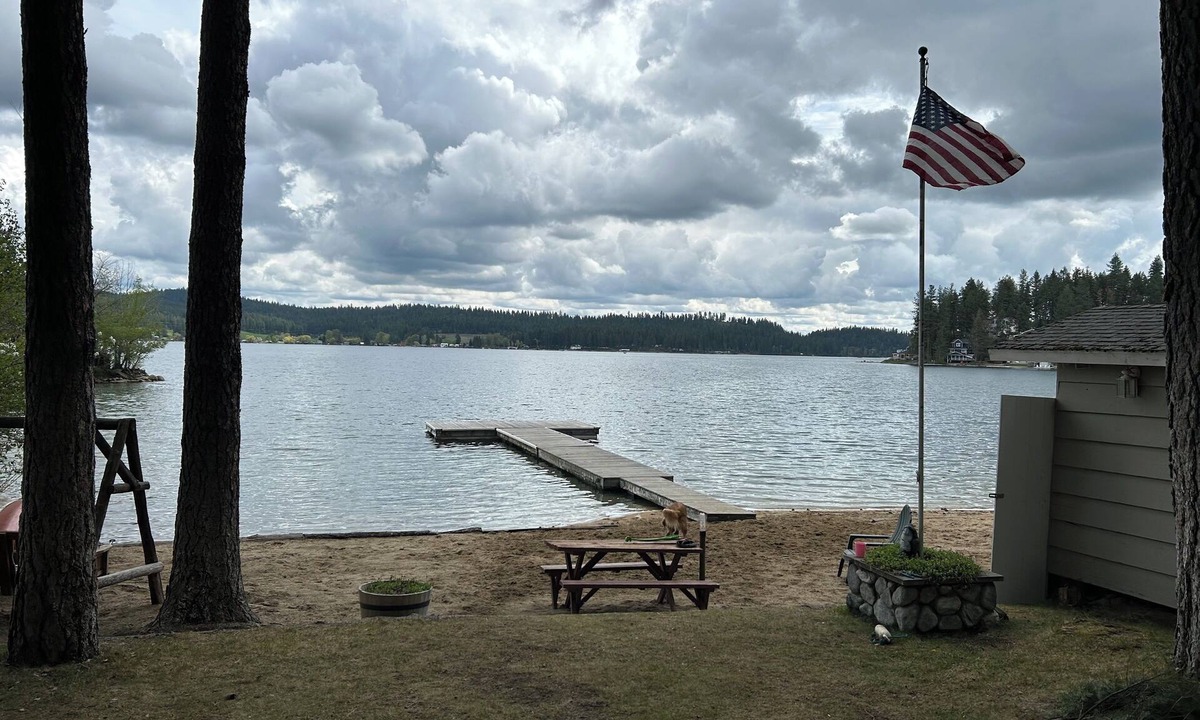 Loon Lake Cabin | Lakefront Cabin with Sandy Beach and private dock