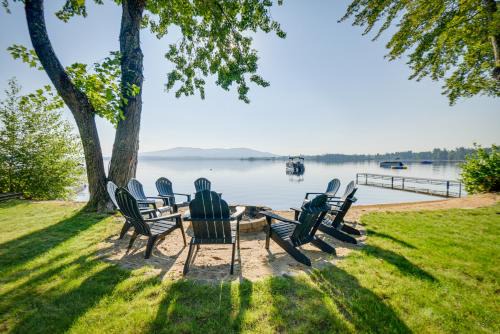 Center Ossipee House | Lakefront Center Ossipee Home with Boat Dock!