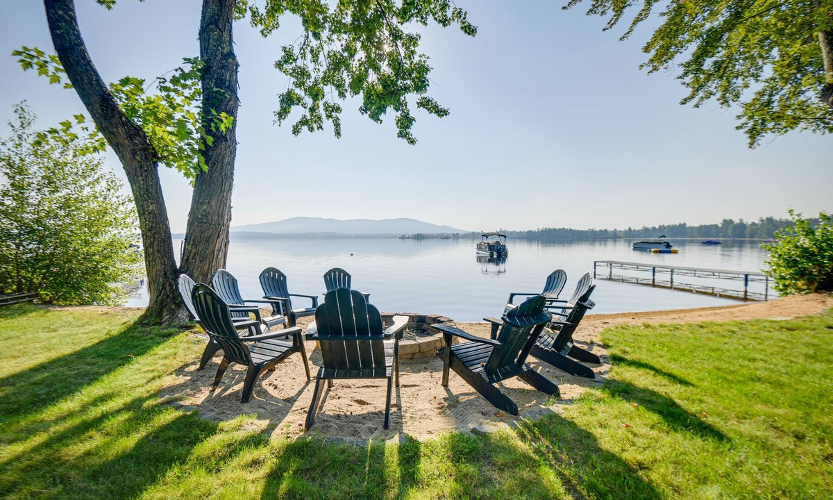 Center Ossipee House | Lakefront Center Ossipee Home w/Boat Dock!