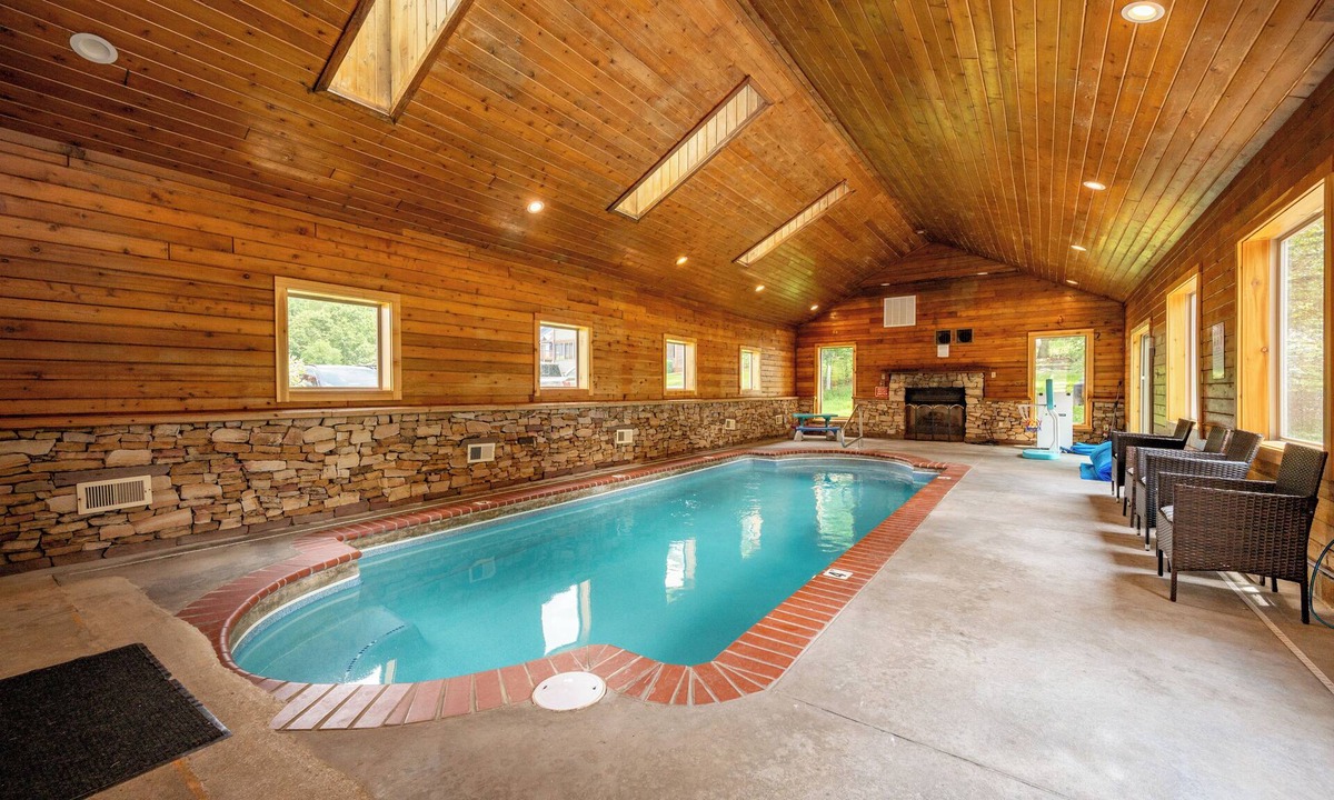 Thayerville House | Lakefront Chalet w/Pool, Private Dock, & Hot Tub