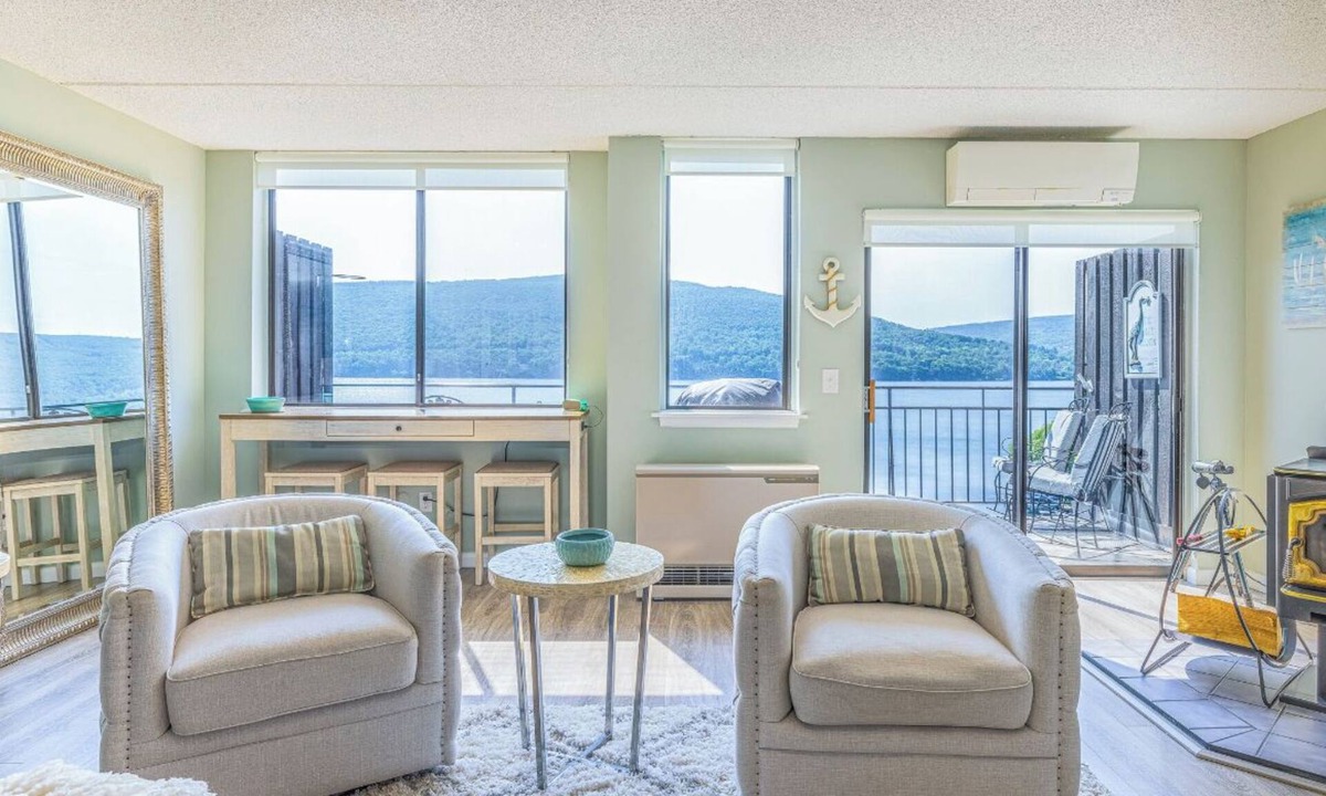 Holcomb House | Lakefront condo retreat on beautiful Canandaigua Lake! Updated, Clean & Spacious