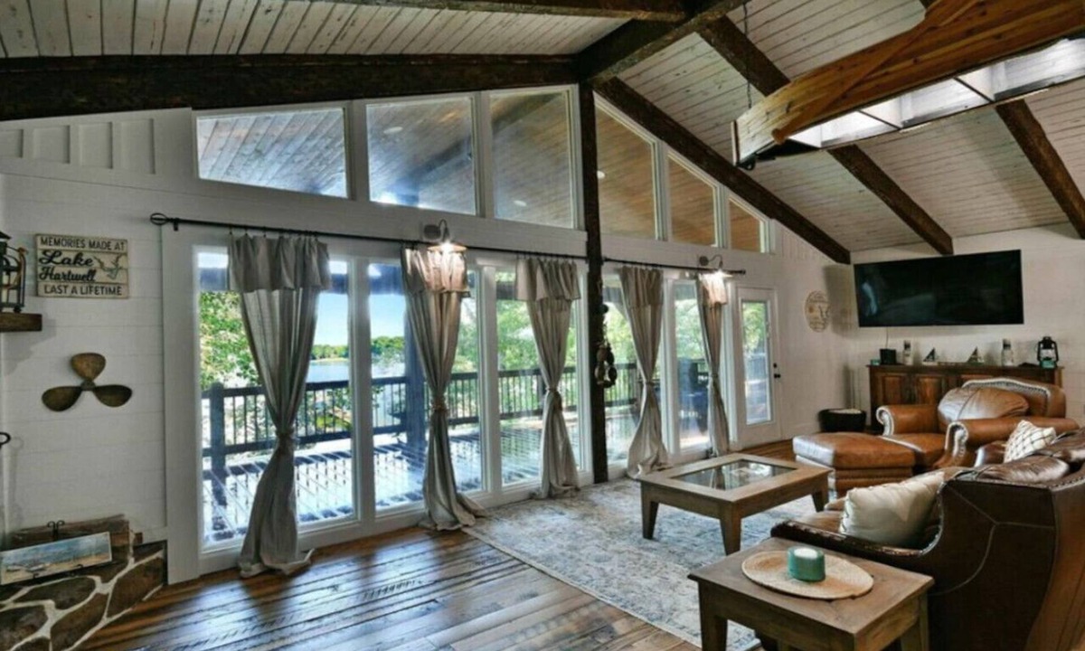 Anderson House | Lakefront Dream Home with Dock & Trailer Parking!