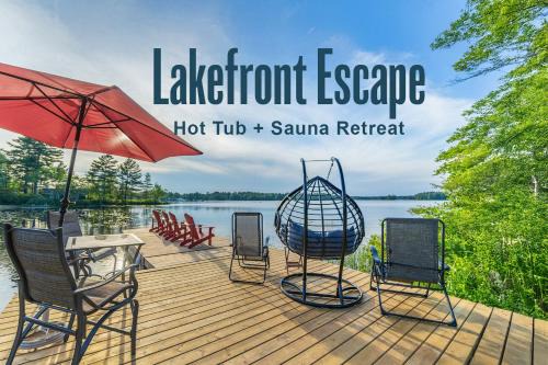 Gravenhurst House | Lakefront Escape Hot Tub & Sauna Retreat