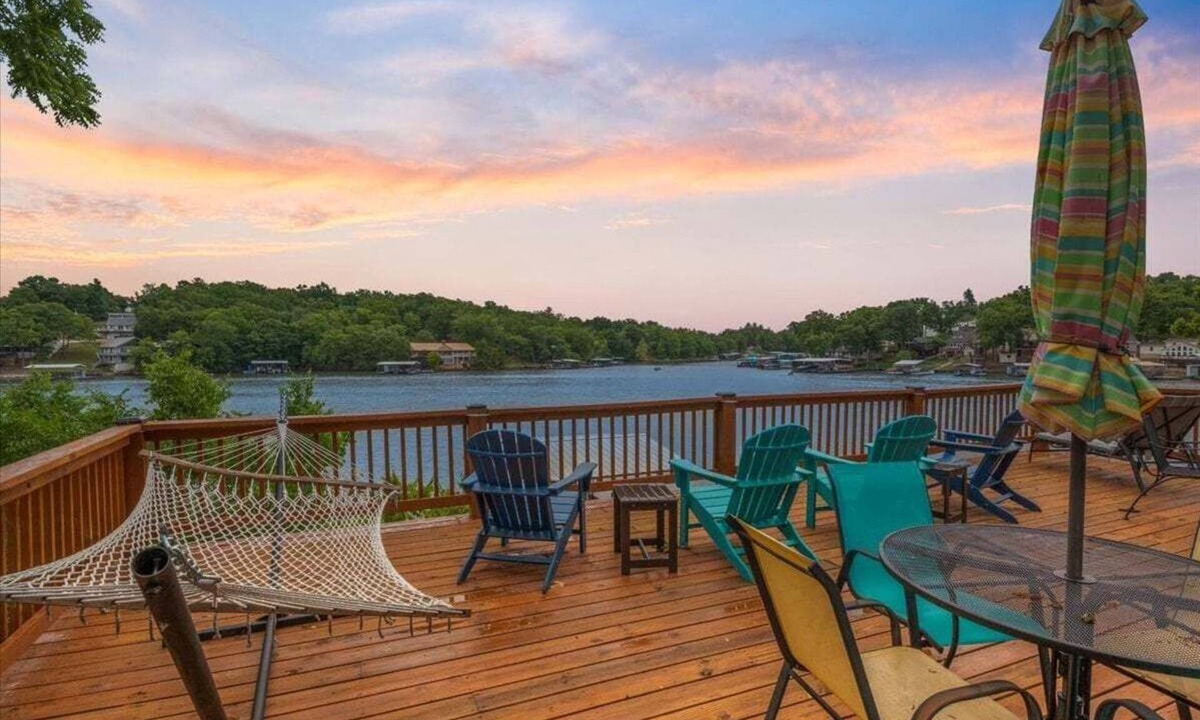 McColley House | Lakefront Fishing Retreat w/Dock, Hot Tub & Deck Views