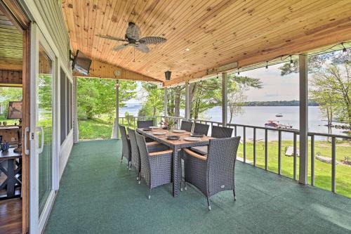 Gloversville House | Lakefront Gloversville Home w/Beach + Dock!