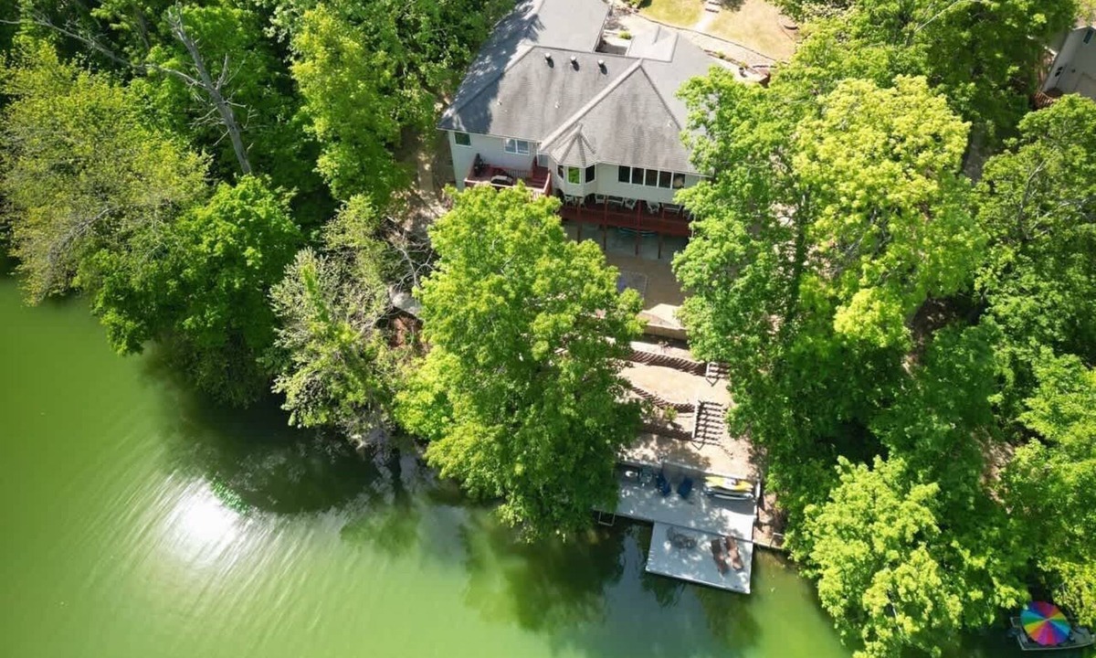 Bella Vista House | Lakefront Haven: Dock, Game Room & Trail Access